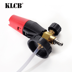 Pulvérisateur en mousse de haute qualité KLCB, pulvérisateur en cuivre pour pistolet de <span class=keywords><strong>lavage</strong></span> haute pression, canon à mousse pour voiture - Product Image 4