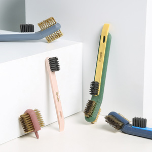 Brosse pour cuisinière à gaz en acier inoxydable, outil de nettoyage multifonctionnel pour la cuisine - Product Image 3