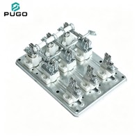 PUGO PNC-250-3 3P 250A 380V Sectionneur-couteau à double contact en cuivre, type ouvert, pour tableau de distribution