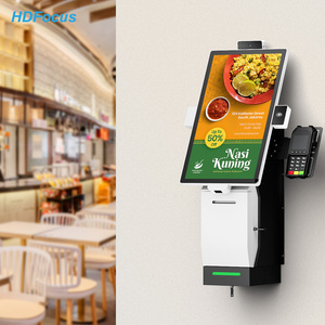 Kiosques de commande en libre-service pour restaurants, écran tactile Android 15,6 pouces, affichage numérique <span class=keywords><strong>du</strong></span> menu, machine de commande automatique - Product Image 3