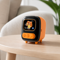 Haut-parleur intelligent karaoké IA avec support de micro sans fil, Bluetooth 5.3, écran tactile pour les soirées et le divertissement à domicile