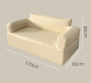 Custom Single Air <b>Sofa</b> Eco-friendly PVC <b>Inflatable</b> Couch Chair White Modern Design Living Room Bedroom Portable <b>Sofa</b> Park - Product Image 3
