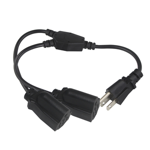 Chia Y NEMA 515p để 2X 515r nema515p để 2 End <span class=keywords><strong>waya</strong></span> Splitter NEMA AC dây cáp điện - Product Image 5