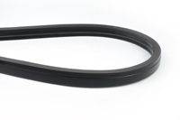 BERIXDEEP Corde néon noire 1220, vue latérale, 24V, étanche, adressable, bande néon LED flexible et pliable pour la décoration intérieure
