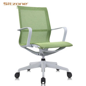 Ergonomische Stoel Midden Terug Mesh Bureaustoel Automatische Armleuningen Computer Swivel Meeting Conference Room Office Stoel - Product Image 5