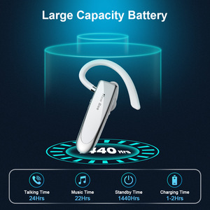 Casque <span class=keywords><strong>Bluetooth</strong></span> pour téléphone portable à une seule oreille, écouteur <span class=keywords><strong>Bluetooth</strong></span> pour téléphones portables, casque <span class=keywords><strong>Bluetooth</strong></span> V5.0 avec micro et suppression du bruit - Product Image 5