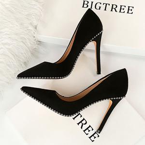 Tacchi a punta da 12cm décolleté con <span class=keywords><strong>tacco</strong></span> da <span class=keywords><strong>donna</strong></span> <span class=keywords><strong>scarpe</strong></span> <span class=keywords><strong>tacco</strong></span> alto con <span class=keywords><strong>borchie</strong></span> - Product Image 5