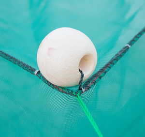 ตาข่ายจับปลา HDPE ลอยน้ำได้พร้อมตัวลอยน้ำสำหรับการเพาะเลี้ยงสัตว์น้ำ<span class=keywords><strong>ปลา</strong></span>ดุกในทะเลสาบหรือบ่อ - Product Image 4