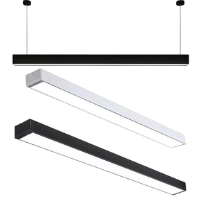 Luminaria LED Lineal IP44 de 4 Pies, 50W/40W/30W, de Aluminio/Hierro, para Oficina, Colgante, con 2 Años de Garantía, para Tienda, Sótano, Comedor - Product Image 2