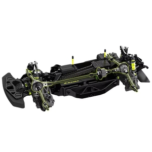 <span class=keywords><strong>Voiture</strong></span> <span class=keywords><strong>de</strong></span> <span class=keywords><strong>rallye</strong></span> RC 4x4 sans balais à l'échelle 1/10 XTS-F10 RLAARLO, en fibre <span class=keywords><strong>de</strong></span> carbone, avec ESC étanche, servo à engrenages métalliques et pièces en acier scellées - Product Image 5