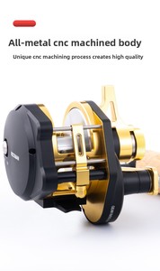 <span class=keywords><strong>Ensemble</strong></span> de canne à pêche télescopique et moulinet de pêche Penn 4000 pour la pêche à la traîne en eau salée <span class=keywords><strong>Daiwa</strong></span> 1200 électrique DC - Product Image 5