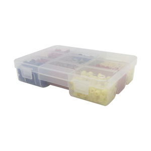 <span class=keywords><strong>KPR1</strong></span> Kunststoff 9 fächer perle lagerung Keeper box für perlen kleine handwerk artikel - Product Image 2