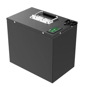 Batterie LiFePO4 48V 12V-72V 50Ah-314Ah à décharge profonde pour stockage d'énergie solaire, camping-car, marine, boîtier métallique - Product Image 1