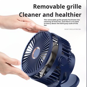 3600 di controllo di alta qualità Mah Mini Clip da scrivania Multi-velocità silenzioso Usb ricaricabile ideale per <span class=keywords><strong>lavoro</strong></span> e studio - Product Image 6