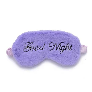 Soft Plush Sleeping Mask Eye Masks Dream Sleep Eye Patches Cover Nap Health Eyeshade