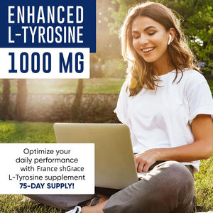 Fabricante de Suplementos Nutracéuticos de L-Tirosina 1000 mg, Energía Celular, Enfoque y Rendimiento, 150 Cápsulas de L-Tirosina - Product Image 5