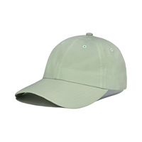 Casquette de baseball unisexe pour adulte en nylon respirant, imperméable et à séchage rapide, 6 panneaux, avec broderie de logo, idéale pour la course en extérieur