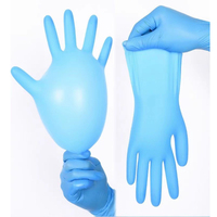 Gants stériles jetables résistants à l'eau et à l'huile pour la manipulation des aliments, gants chirurgicaux en latex nitrile sans poudre, rose, boîte de 100 pièces
