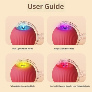 Juguete para Mascotas de Silicona y Plástico Ecológico, Recargable, con 7 Colores Inteligentes, Batería Protegida de 300 mAh para Perros y Gatos, Venta al Por Mayor - Product Image 6