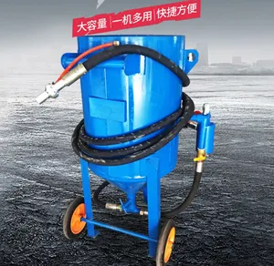 Factory Price Manual Sandblasting Machine Tumbler Sandblaster Industrial