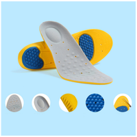 Semelles intérieures en PU de haute qualité, inserts de saut, semelles de basketball, multi-sports, talon haut, thermo-moulables, semelles intérieures adaptatives, orthèses