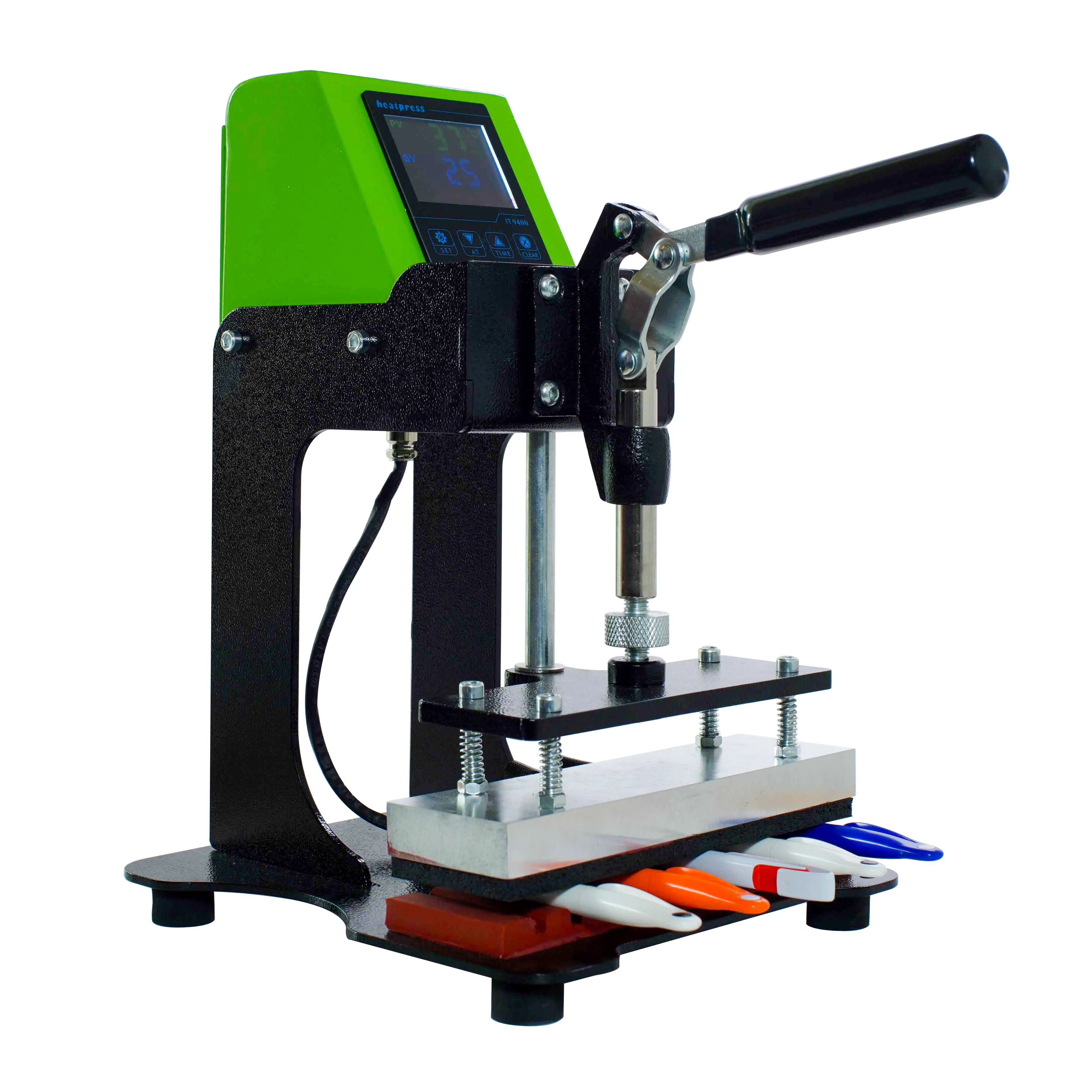Factory価格Tenステーション熱プレスペンプリンタ/Digital Pen Machine For Heat Press