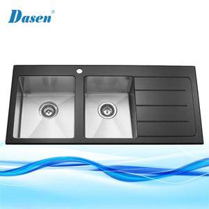 Đôi Glass drainboard bồn rửa nhà bếp với drainer Hàn Quốc Glass bồn rửa drainboard Bồn Rửa Nhà Bếp - Product Image 4