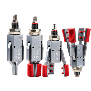 Pince interne pneumatique à quatre doigts NC3 NC4 à détection magnétique pour robot de moulage par injection - Product Image 1