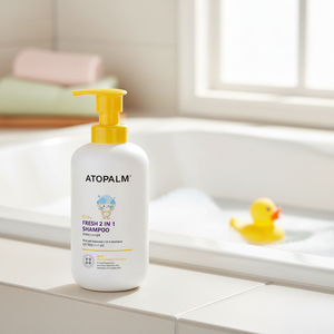 Atopalm Kids Fresh Shampooing 2-en-1 460mL Produit de soin et de coiffage de qualité pour bébés - Product Image 3