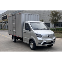 Mini camion électrique à 4 roues motrices à batterie au lithium et à cabine unique