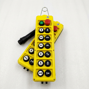 CMK PLB14 Plastic Pendant <b>Push</b> <b>Button</b> Control Station IP65 10A 440V Industrial Eot Crane Hoist Dual Speed Emergency Stop <b>Switch</b> - Product Image 1
