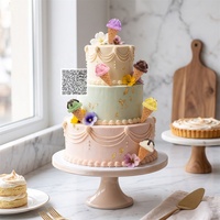 Breloques en résine réalistes en forme de mini-cornets de glace pour accessoires capillaires faits main, fournitures pour slime nuageux