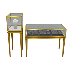 Vetrina per Gioielli di Lusso con Illuminazione Integrata e Ripiani Regolabili per Negozi al Dettaglio - Product Image 1