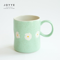 Yoyo — assiettes et tasses en céramique personnalisées, de meilleure qualité, en grès scintillant et Beige, belle tasse en céramique