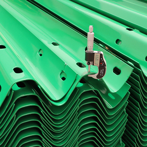 Barriera galvanizzata Guardrail lungo la strada tipo W Guardrail zincato - Product Image 3