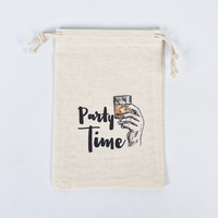 Sacs de bienvenue pour invités de mariage en coton biologique de haute qualité, personnalisables avec logo sérigraphié, recyclables, par Nalia's Pouches