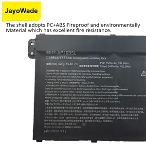 Batería para Portátil AP19B5L para Acer Aspire A515-44-R5XW A515-43 Sf314-42 SP314-21N-R5FR A515-44-R5XW Vero AV15-51 3550mAh AP19B5L - Product Image 3