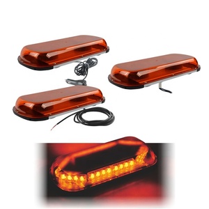 Luces Led de advertencia para vehículo, barra de luz estroboscópica, Flash, fuera de carretera, rojo, azul, 12v - Product Image 4