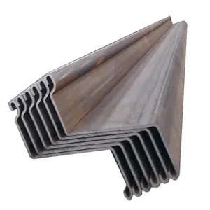 Chinese supplier prime material cold rolled z shaped metal pilings steel sheet pile