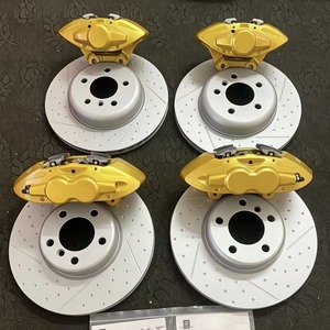 Étriers <span class=keywords><strong>de</strong></span> <span class=keywords><strong>frein</strong></span> MP personnalisés avant 4 pistons arrière <span class=keywords><strong>2</strong></span> pistons 370 pour BMW Série 3 F30 E90 Série 1 E87 X1 pour BMW M3 G80 G81 M4 G82 G83 M2 - Product Image 3