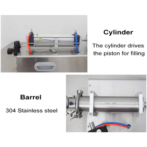 Máquinas de Llenado de Escritorio HZPK, Semiautomáticas, para Cosméticos, Perfumes, Bebidas, Botellas de Plástico Pequeñas, Leche, 100-1000 ml - Product Image 3