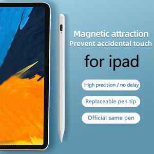 ปากกาสไตลัสแบบแอคทีฟโลโก้สั่งทำได้ รุ่น K10 ตัวด้ามโลหะและพลาสติก รองรับการตรวจจับมุมเอียง แม่เหล็กดูดติดกันได้ หัวปากกาเปลี่ยนได้ ป้องกันการสัมผัสโดยฝ่ามือ ใช้งานได้นาน 20 ชั่วโมง - Product Image 3