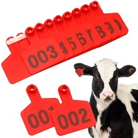 Prix d'usine - Étiquettes d'oreille pour bétail en TPU, résistantes aux déchirures, aux UV, taille extra large
