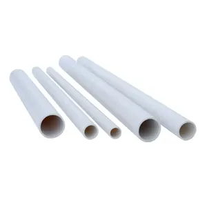 Tubo de conducto eléctrico de PVC de 16mm y 25mm de alta calidad, tubos de plástico de PVC, accesorios de PVC, precio