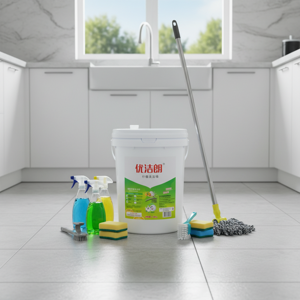 20KG Eco-Friendly Disposable Transparent Kitchen Use Liquid Lemon ...