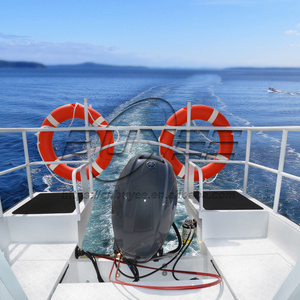 Yacht <span class=keywords><strong>de</strong></span> pêche sportive en aluminium soudé durable <span class=keywords><strong>de</strong></span> 5,5 m, coque en V profond, moteur hors-bord, bateau <span class=keywords><strong>de</strong></span> croisière en aluminium avec cabine - Product Image 2