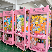 Machine à Griffes Distributrice de Jouets à Monnayeur en Gros, Machine à Poupées à Bille bon Marché avec Accepteur de Billets