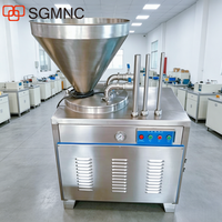 Machine à farcir les saucisses électrique industrielle sous vide 500 kg/h pour salami et saucisses
