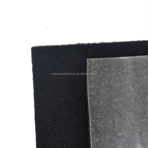 Tissu en microfibre imperméable, respirant et antistatique, uni, pour le dos de tapis, tapis de sol, accessoires de tapis de voiture, non tissé aiguilleté fusible - Product Image 3