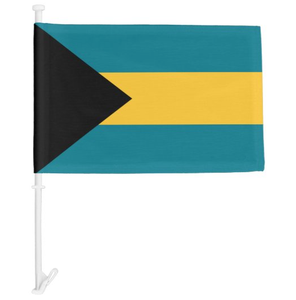 Conception en gros personnalisée Premium Polyester Virgin Island-US Car Flags Outdoor Car Flags - Product Image 3